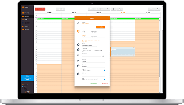 Übersichtsbild von Slotti nach der Registrierung, auf einem Laptop dargestellt.